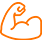 Muscle tone icon Muscle tone icon